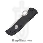 Spyderco - SC55G20CVP - Starmate - Folding Knife - CPM 20CV Satin Modified Clip Point - G10 - Black - Image 3