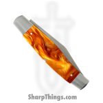Jack Wolf Knives - STOCK-01-KIR-ROOT - Gateway Stockman - Folding Knife - 14C28N Satin Stockman - Kirinite - Root Beer - Image 4