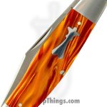 Jack Wolf Knives - STOCK-01-KIR-ROOT - Gateway Stockman - Folding Knife - 14C28N Satin Stockman - Kirinite - Root Beer - Image 5