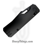 Vero Engineering - VE-AuBkBkDP - Aura - Folding Knife - 14C28N Coated Drop Point - Aluminum - Black - Image 3