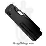 Vero Engineering - VE-AuBkBkTA - Aura - Folding Knife - 14C28N Coated Talon - Aluminum - Black - Image 4