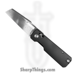Vero Engineering - VE-AuDMGrty - Aura - Folding Knife - Damascus Talon - Aluminum - Grey