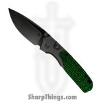 Vosteed - VOSA2238 - Psyop 299 - Folding Knife - S35VN Satin Drop Point - Glow Micarta - Brown - Image 2