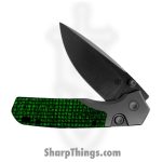 Vosteed - VOSA2238 - Psyop 299 - Folding Knife - S35VN Satin Drop Point - Glow Micarta - Brown - Image 4