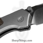 Vosteed - VOSA2238 - Psyop 299 - Folding Knife - S35VN Satin Drop Point - Glow Micarta - Brown - Image 5