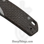 Vosteed - VOSA2238 - Psyop 299 - Folding Knife - S35VN Satin Drop Point - Glow Micarta - Brown - Image 6
