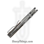 Vosteed - VOSA2238 - Psyop 299 - Folding Knife - S35VN Satin Drop Point - Glow Micarta - Brown - Image 9