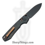 Vosteed - VOSA4509 - Raccoon Slim - Folding Knife - S35VN Coated Drop Point - Titanium - Black - Image 2