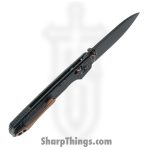 Vosteed - VOSA4509 - Raccoon Slim - Folding Knife - S35VN Coated Drop Point - Titanium - Black - Image 5