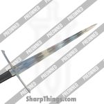 Swordier - POSWMZ-1012 - "Rangers's Oath" Longsword - 65Mn Spring Steel Satin DE - Leather - Green - Image 8