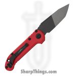 Microtech - 1136-1MWS - L.U.D.T. Gen III SS - Automatic Knife - M390MK Two Tone Tanto - "Milwaukee" Aluminum - Red - Image 2