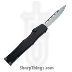 Microtech - 1350-10MS1 - Halo VII Marfione Select - OTF Auto - M390MK Stonewash Clip Point - Aluminum - Black - Image 2