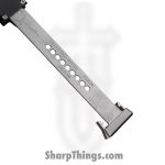Microtech - 1350-10MS1 - Halo VII Marfione Select - OTF Auto - M390MK Stonewash Clip Point - Aluminum - Black - Image 4
