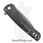 ProTech - 5336-LTD - Malibu Limited - Folding Knife - MagnaMax Coated Wharncliffe - "Dragon Scale" Aluminum - Black - Image 5