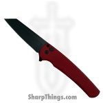 ProTech - 5403-Red - Malibu - Folding Knife - CPM MagnaCut Coated Reverse Tanto - 7075 Aluminum - Red