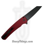ProTech - 5403-Red - Malibu - Folding Knife - CPM MagnaCut Coated Reverse Tanto - 7075 Aluminum - Red - Image 2