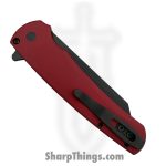 ProTech - 5403-Red - Malibu - Folding Knife - CPM MagnaCut Coated Reverse Tanto - 7075 Aluminum - Red - Image 3