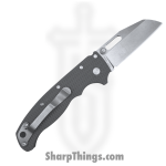 Demko Knives - DEMAD205F23GY - AD 20.5 - Folding Knife - AUS-10A Stonewash Sharks Foot - Grivory - Grey - Image 2