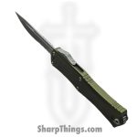Microtech - MCT1703M11APOD - Hera II Mini - OTF Auto - M390MK Apocalyptic Drop Point P/S - Aluminum - OD Green - Image 3