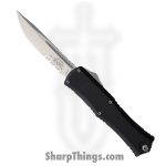 Microtech - MCT1703M11 - Hera II Mini - OTF Auto - M390MK Stonewash Drop Point P/S - Aluminum - Black