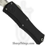 Microtech - MCT1703M11 - Hera II Mini - OTF Auto - M390MK Stonewash Drop Point P/S - Aluminum - Black - Image 3