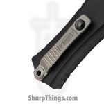 Microtech - MCT1703M11 - Hera II Mini - OTF Auto - M390MK Stonewash Drop Point P/S - Aluminum - Black - Image 5