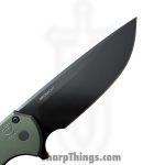 ProTech - MX103-LTD Green - Mordax - Folding Knife - CPM MagnaCut Coated Drop Point - 6061 Aluminum - Green - Image 4
