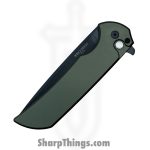ProTech - MX103-LTD Green - Mordax - Folding Knife - CPM MagnaCut Coated Drop Point - 6061 Aluminum - Green - Image 7