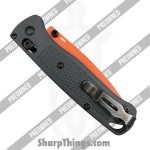 Benchmade - POBB-29 - Preowned Bugout BassPro/Cabelas Excl. 535OR-2103 - Folding Knife - S30V Orange Cerakote Drop Point - Polymer - Grey - Image 5