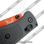 Benchmade - POBB-29 - Preowned Bugout BassPro/Cabelas Excl. 535OR-2103 - Folding Knife - S30V Orange Cerakote Drop Point - Polymer - Grey - Image 6