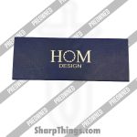 HOM Designs - POBB-32 - Preowned Basilisk-R - Balisong - 154CM Black Recurve - G-10 - Black - Image 7