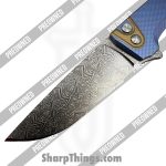 Machinewise - POBB-33 - Preowned Sonora #716 - Folding Knife - 20CV Stonewash Drop Point - Titanium - Blurple - Image 7
