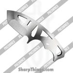 Medford Knife and Tool - POBB-34 - Preowned Praetorian Neck Knife - Fixed Blade Knife - S35VN Satin Tanto - Steel - Satin - Image 2