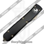 Microtech - POBB-36 - Preowned Ultratech 120-13 - OTF Auto - M390 Bronze Stonewash Clip Point P/S - Aluminum - Black - Image 3