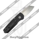Protech - POBB-40 - Preowned Runt 5 RT R5205 - Automatic Knife - 20CV Stonewash Reverse Tanto - Aluminum - Black - Image 2