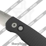 Protech - POBB-40 - Preowned Runt 5 RT R5205 - Automatic Knife - 20CV Stonewash Reverse Tanto - Aluminum - Black - Image 6