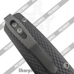 Protech - POBB-40 - Preowned Runt 5 RT R5205 - Automatic Knife - 20CV Stonewash Reverse Tanto - Aluminum - Black - Image 7