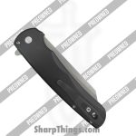 Protech - POBB-41 - Preowned Malibu RT 5201 - Folding Knife - 20CV Stonewash Reverse Tanto - Aluminum - Black - Image 4