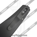 Protech - POBB-41 - Preowned Malibu RT 5201 - Folding Knife - 20CV Stonewash Reverse Tanto - Aluminum - Black - Image 8