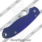 Spyderco - POBB-43 - Preowned Para 3 C223GPDBL - Folding Knife - CPM-S110V Belt Satin Clip Point - G10 - Blurple - Image 2