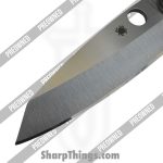 Spyderco - POBB-44 - Preowned Smock C240CFP - Folding Knife - S30V Belt Satin Sheepsfoot - Carbon Fiber - Black - Image 5
