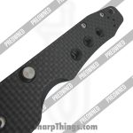 Spyderco - POBB-44 - Preowned Smock C240CFP - Folding Knife - S30V Belt Satin Sheepsfoot - Carbon Fiber - Black - Image 8