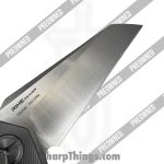 Twosun - POBB-48 - Preowned TS298 - Folding Knife - 14C28N Belt Satin Wharncliffe - Titanium - Grey - Image 7