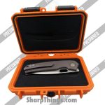 Vosteed - POBB-49 - Preowned Psyop A2206 - Folding Knife - Elmax Stonewash Drop Point - Titanium - Bronze - Image 11