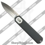 Vosteed - POBB-50 - Preowned Corgi CG3SVG1 - Folding Knife - 14C28N Satin Drop Point - G10 - Grey|White