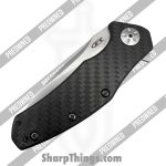 Zero Tolerance - POBB-51 - Preowned 0770CF - Assisted Open Knife - S35VN Stonewash Drop Point - Carbon Fiber - Black - Image 3