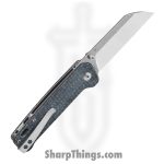QSP - QS130V2B1 - Penguin V2 - Folding Knife - D2 Two Tone Sheepsfoot - Denim Micarta - Blue - Image 2