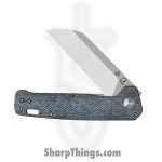 QSP - QS130V2B1 - Penguin V2 - Folding Knife - D2 Two Tone Sheepsfoot - Denim Micarta - Blue - Image 3