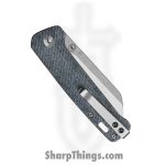 QSP - QS130V2B1 - Penguin V2 - Folding Knife - D2 Two Tone Sheepsfoot - Denim Micarta - Blue - Image 4