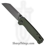 QSP - QS130V2C2 - Penguin V2 - Folding Knife - D2 Stonewash Sheepsfoot - Micarta - Green